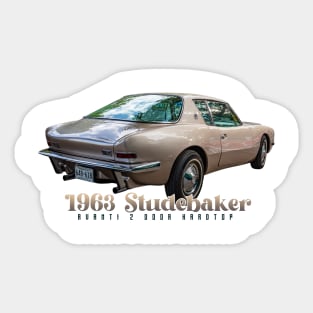 1963 Studebaker Avanti 2 Door Hardtop Sticker